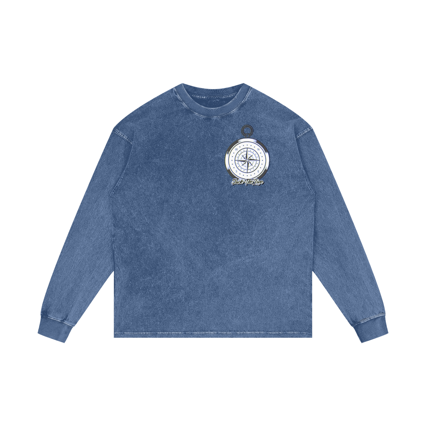 Slack The World Long-Sleeve Crewneck