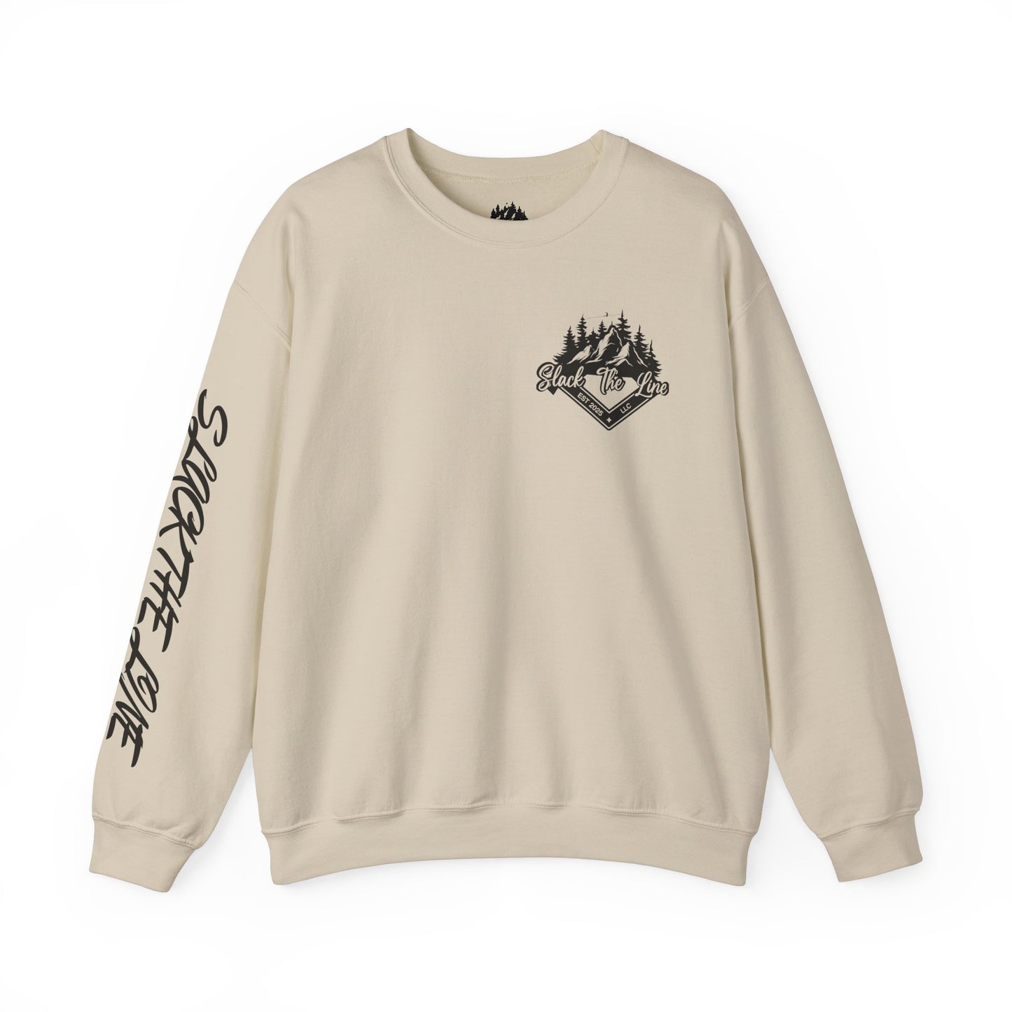 Adventure Vibes Slack The Line Crew Neck