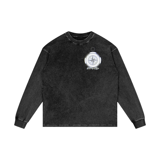 Slack The World Long-Sleeve Crewneck