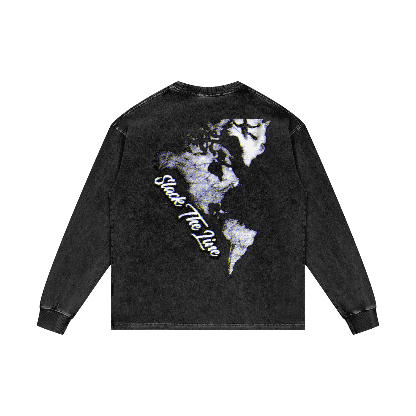 Slack The World Long-Sleeve Crewneck