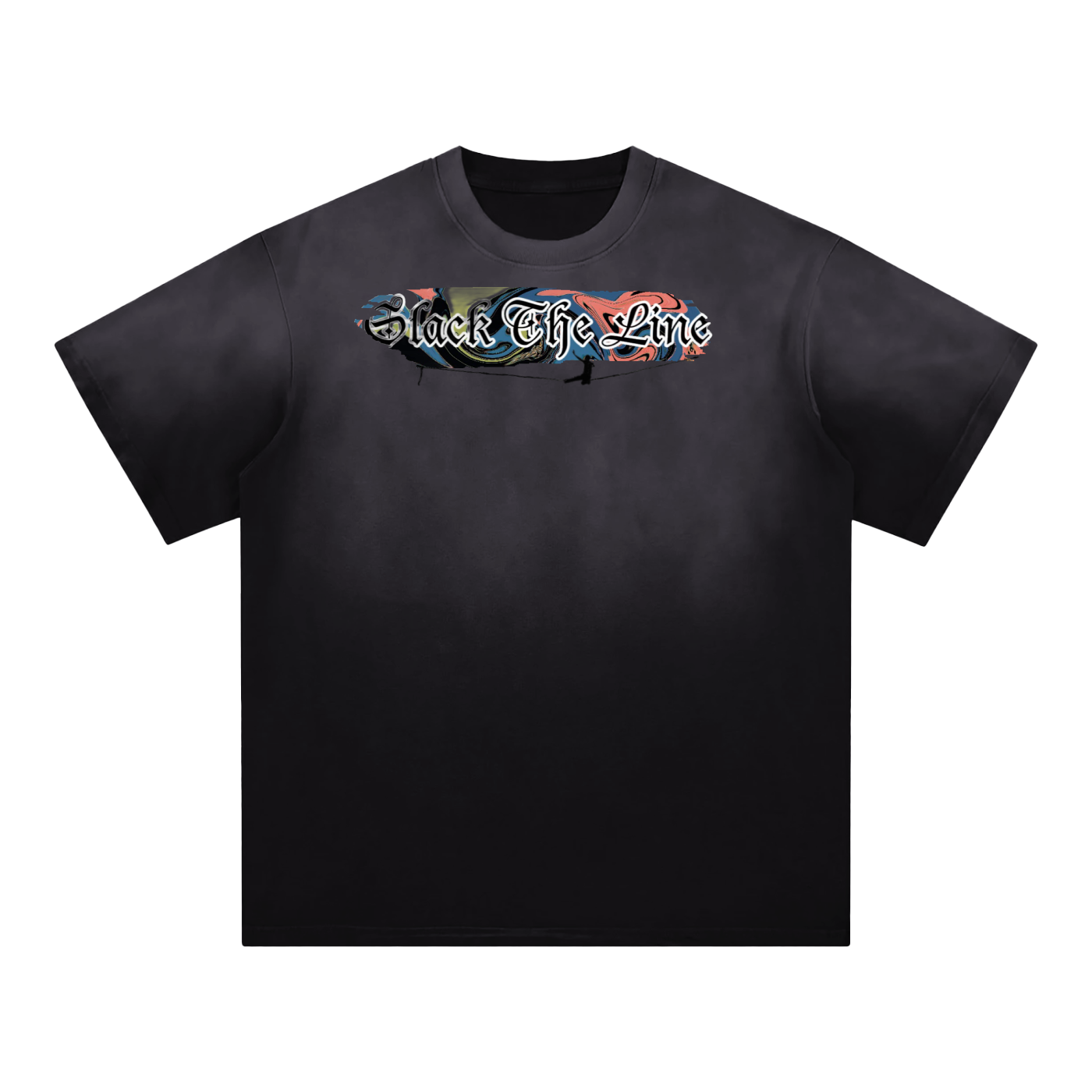 Sunfade Slack The Line Graffiti T-Shirt